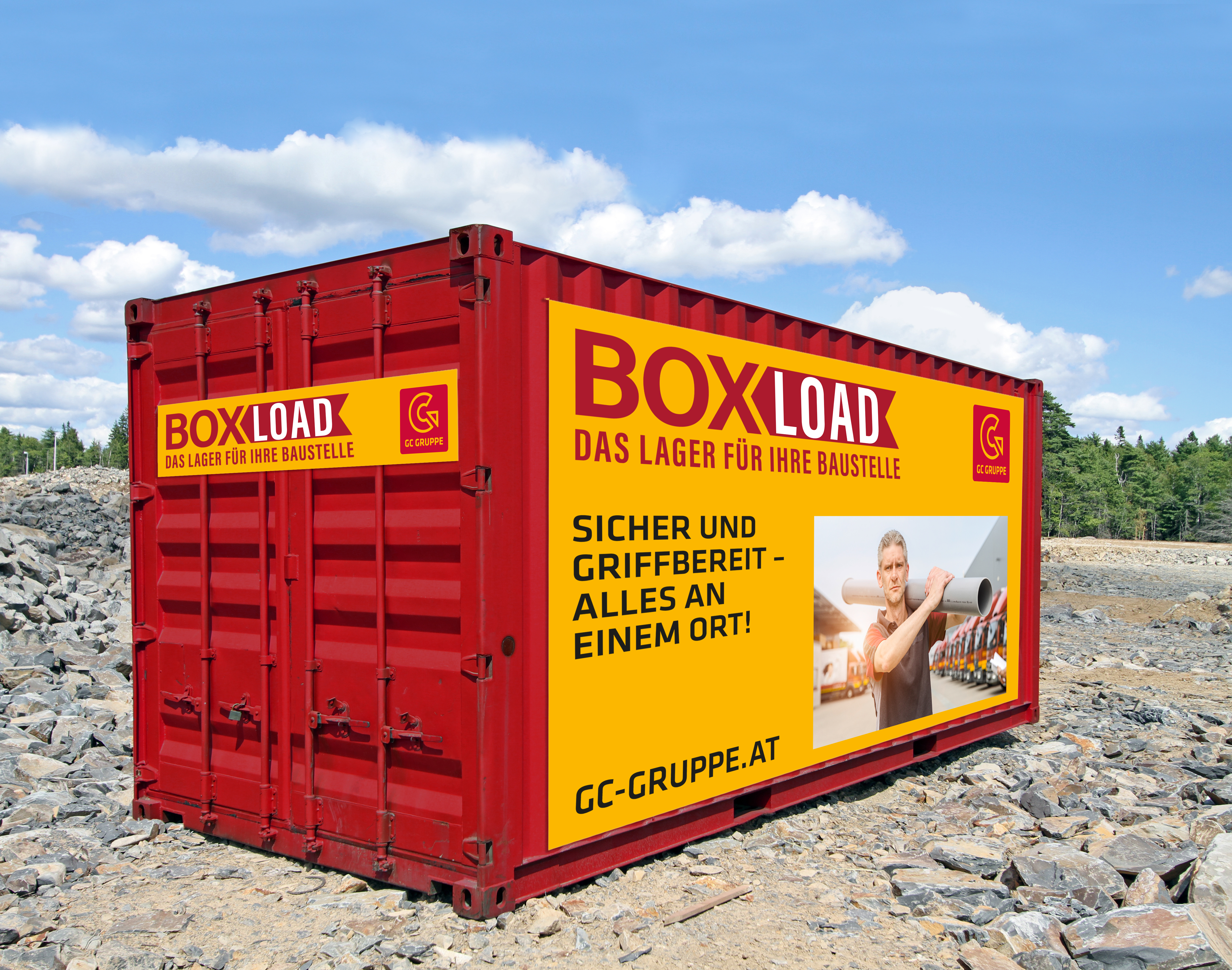 BoxLoad – Ihr Lager für die Baustelle